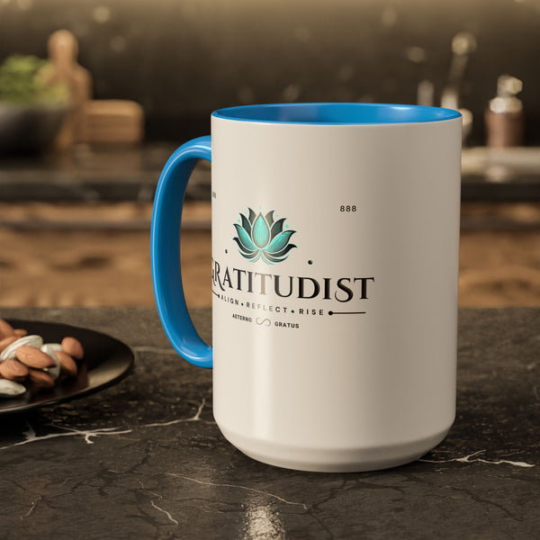 Gratitudist Mug - Reflect, Align, Rise