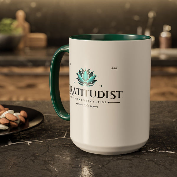 Gratitudist Mug - Reflect, Align, Rise