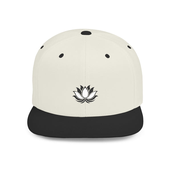 Lotus Flat Bill Snapback