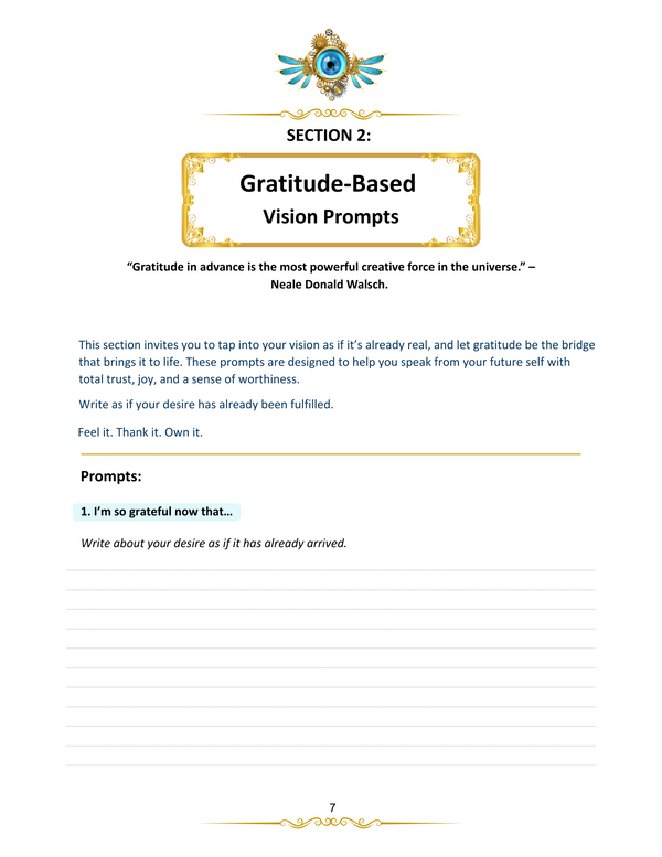 Desire Fulfilled: Gratitude-Based Manifestation Guide