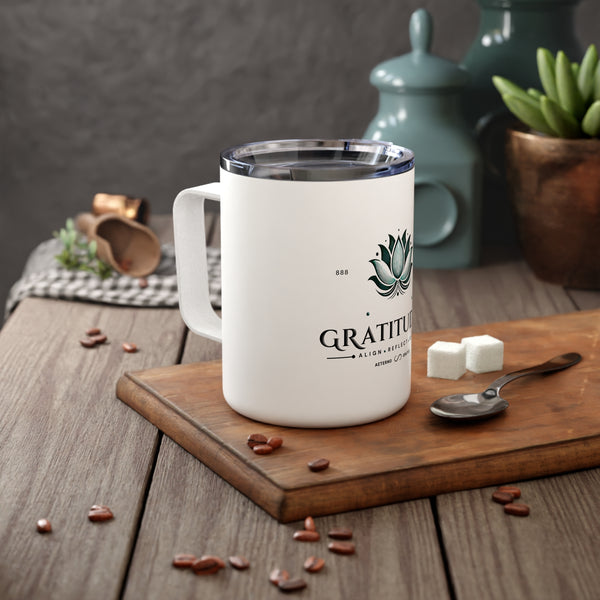 Gratitudist Insulated Coffee Mug - 10oz for Mindful Moments