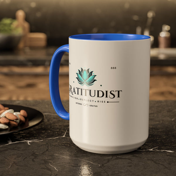 Gratitudist Mug - Reflect, Align, Rise