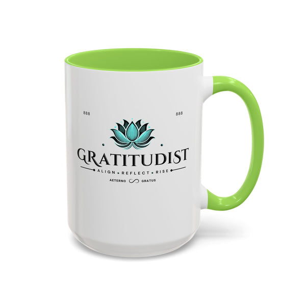 Gratitudist Mug - Reflect, Align, Rise
