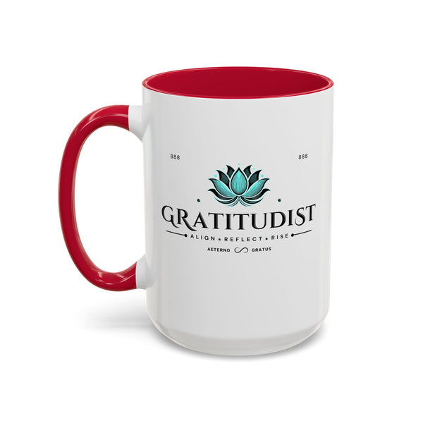 Gratitudist Mug - Reflect, Align, Rise