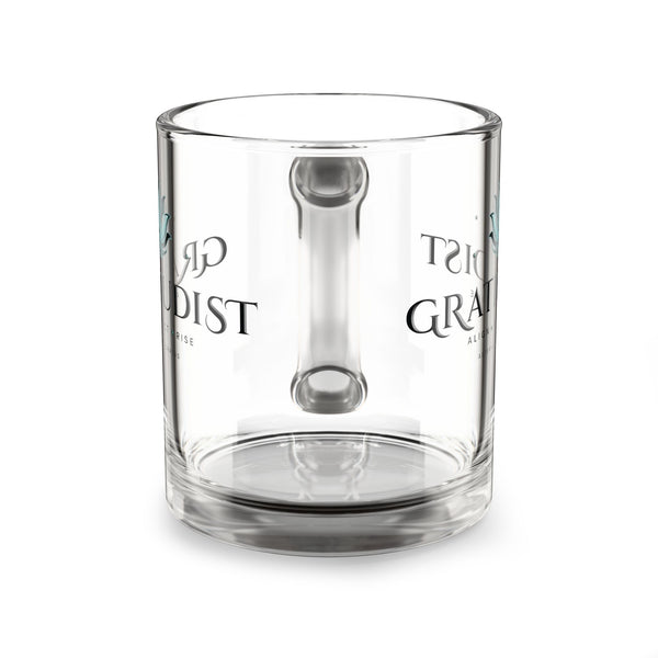 Gratitudist - Align Reflect Rise Glass Mug, 10oz