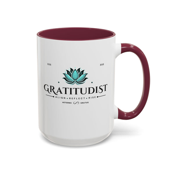 Gratitudist Mug - Reflect, Align, Rise