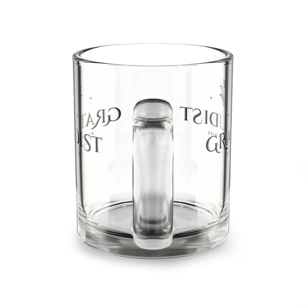 Gratitudist - Align Reflect Rise Glass Mug, 10oz