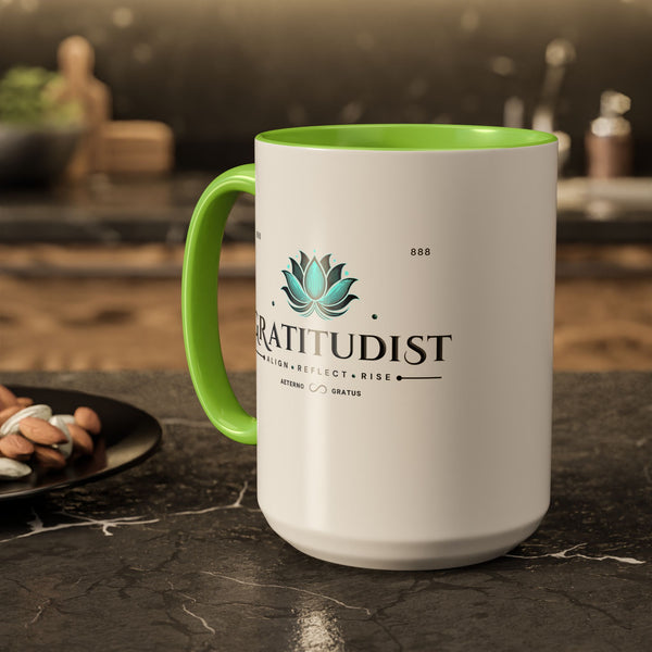 Gratitudist Mug - Reflect, Align, Rise