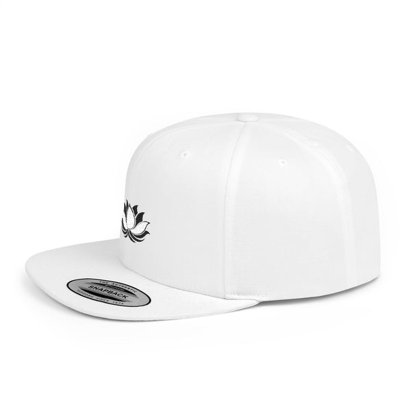Lotus Flat Bill Snapback