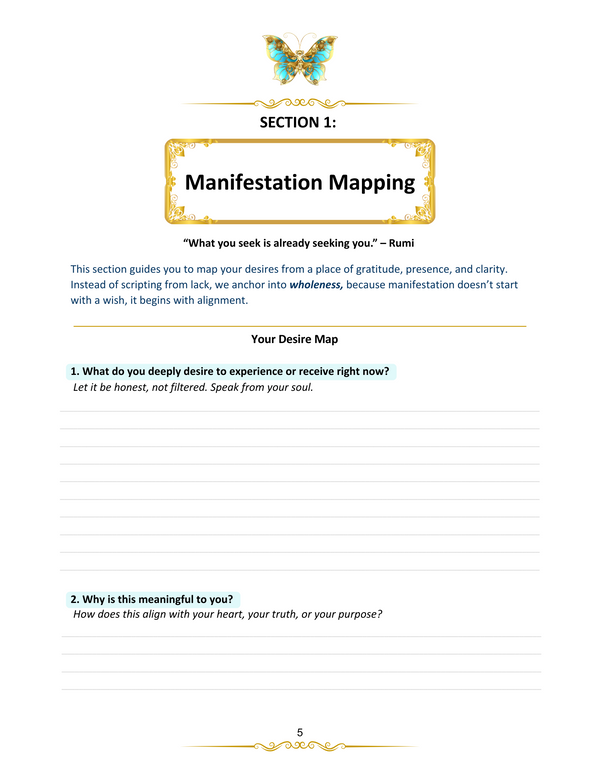 Desire Fulfilled: Gratitude-Based Manifestation Guide