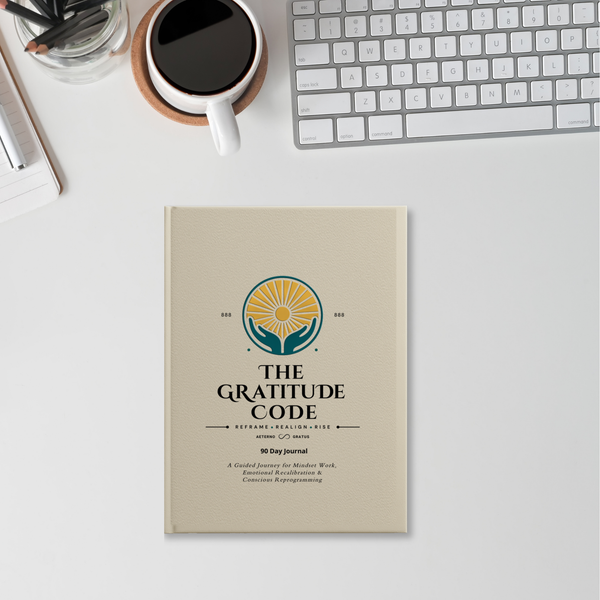 The Gratitude Code 90 Day Journal: Reframe - Reflect - Rise