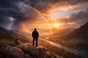 Gratitude in the Storm: Elevating Your Vibration When the World Feels Heavy