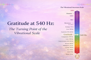 Gratitude at 540 Hz: The Turning Point on the Vibrational Scale