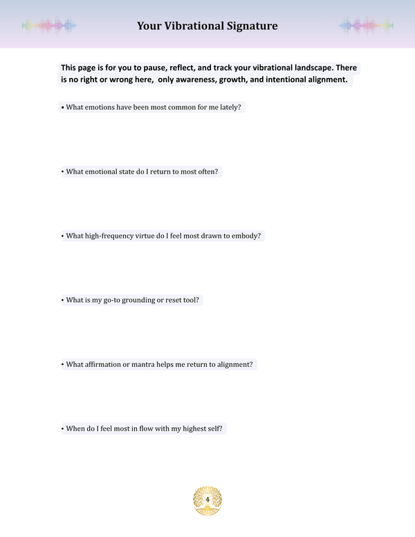 Reset & Rise System Theme: Emotional frequency recalibration + daily energetic alignment