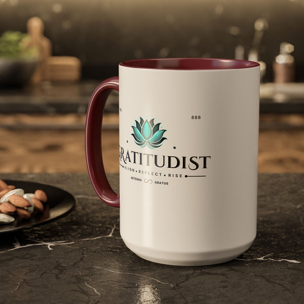 Gratitudist Mug - Reflect, Align, Rise
