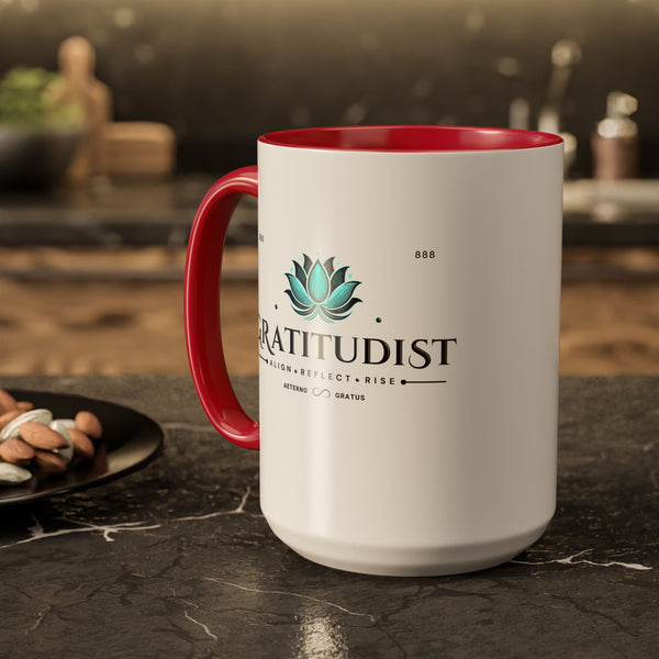 Gratitudist Mug - Reflect, Align, Rise