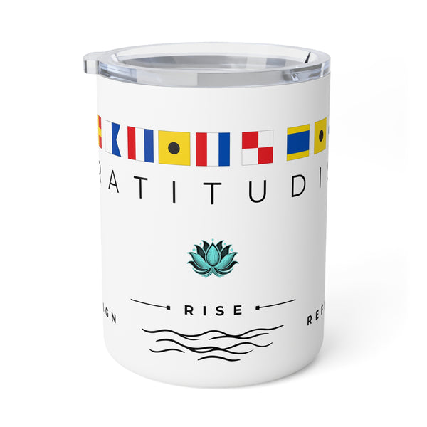 Gratitudist Insulated Coffee Mug - Align, Reflect, Rise - 10 oz