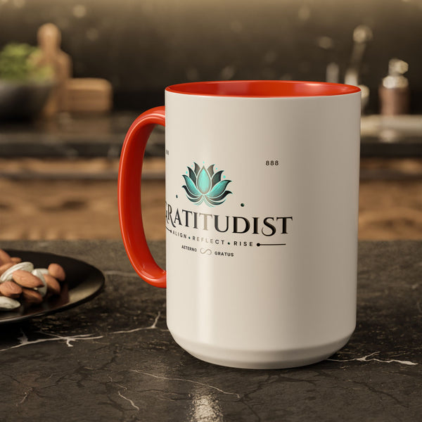 Gratitudist Mug - Reflect, Align, Rise