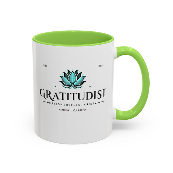 Gratitudist Mug - Reflect, Align, Rise