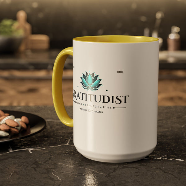 Gratitudist Mug - Reflect, Align, Rise