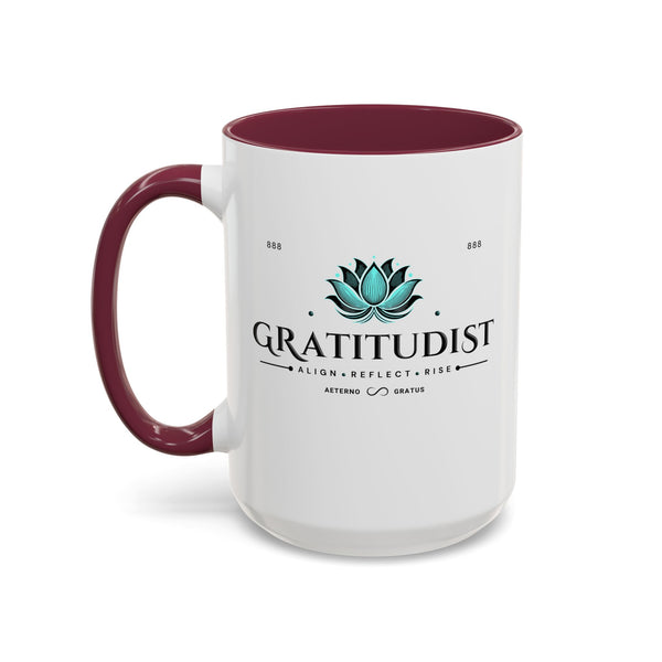 Gratitudist Mug - Reflect, Align, Rise
