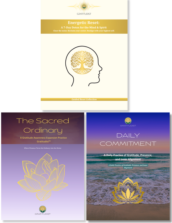Everyday Sacred Collection Theme: Presence, stillness, awareness of the small