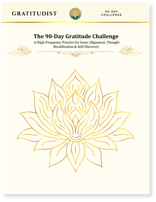 90-Day Gratitude Challenge - TOOLS FOR ALIGNED LIVING EDITION